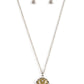 Venice Vacation Yellow Necklace