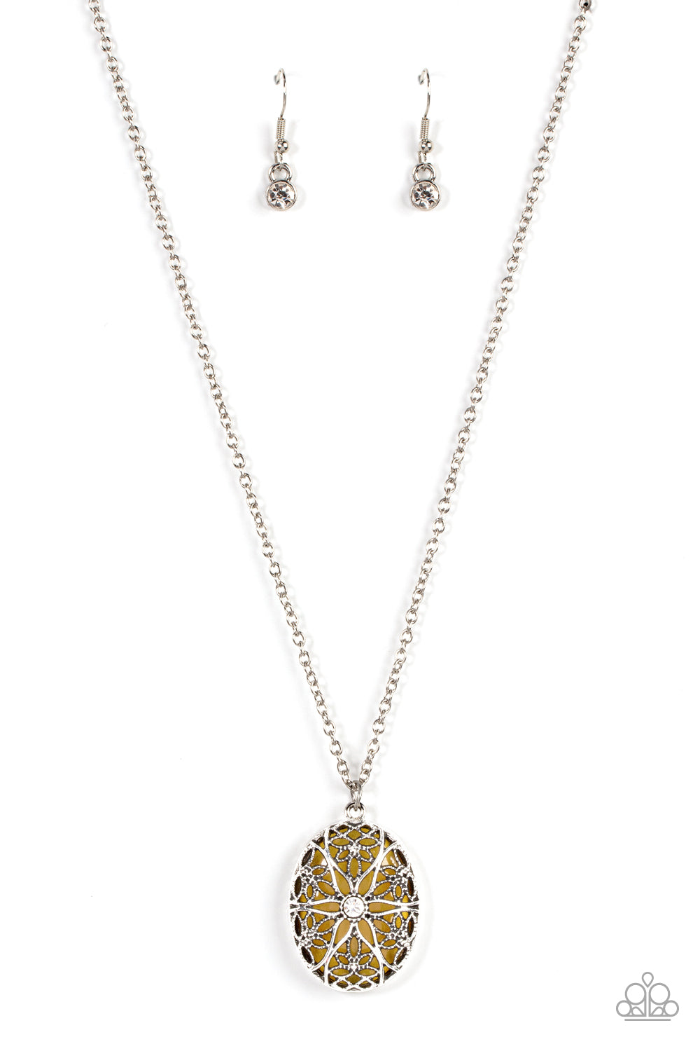 Venice Vacation Yellow Necklace