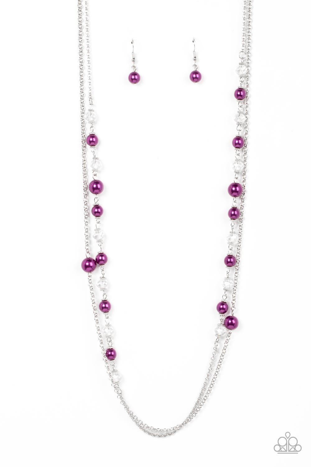 Venice Vanity - Purple Necklace