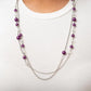 Venice Vanity - Purple Necklace
