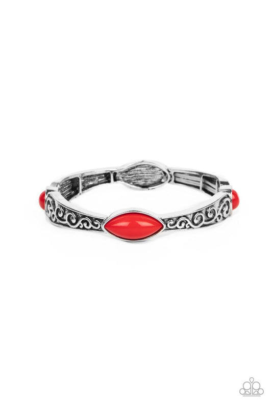 Veranda Variety - Red Bracelet