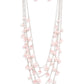Vintage Virtuoso - Pink Necklace