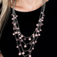 Vintage Virtuoso - Pink Necklace