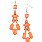 Visually Vivacious - Orange Earring