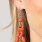 Visually Vivacious - Orange Earring
