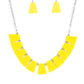 Vivaciously Versatile Yellow Necklace