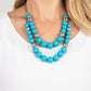 Vivid Vanity - Blue Necklace