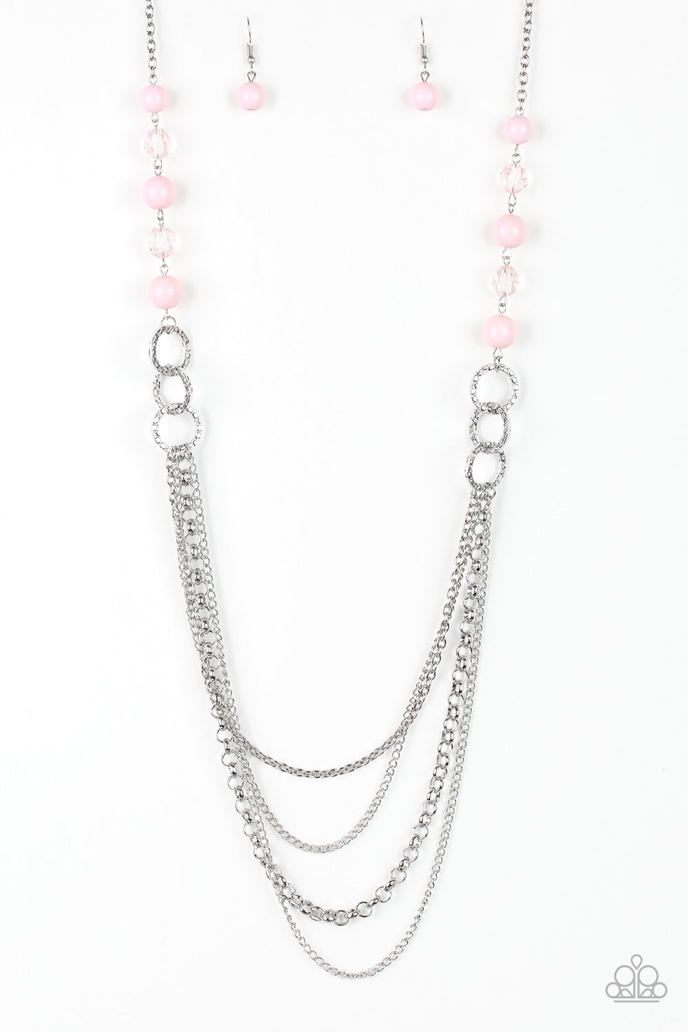 Vividly Vivid - Pink Necklace