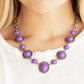 Voyager Vibes - Purple Necklace