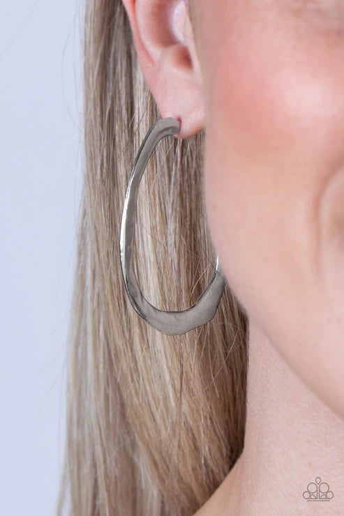 WARPED Speed - Silver Earring