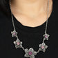 Wallflower Wonderland - Pink Necklace