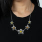 Wallflower Wonderland - Yellow Necklace