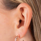 Wandering Wreaths - Copper Earring