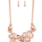 Warp Speed Copper Necklace