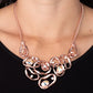 Warp Speed Copper Necklace