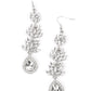 Water Lily Whimsy - White Earring