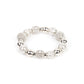 We Totally Mesh - White Bracelet