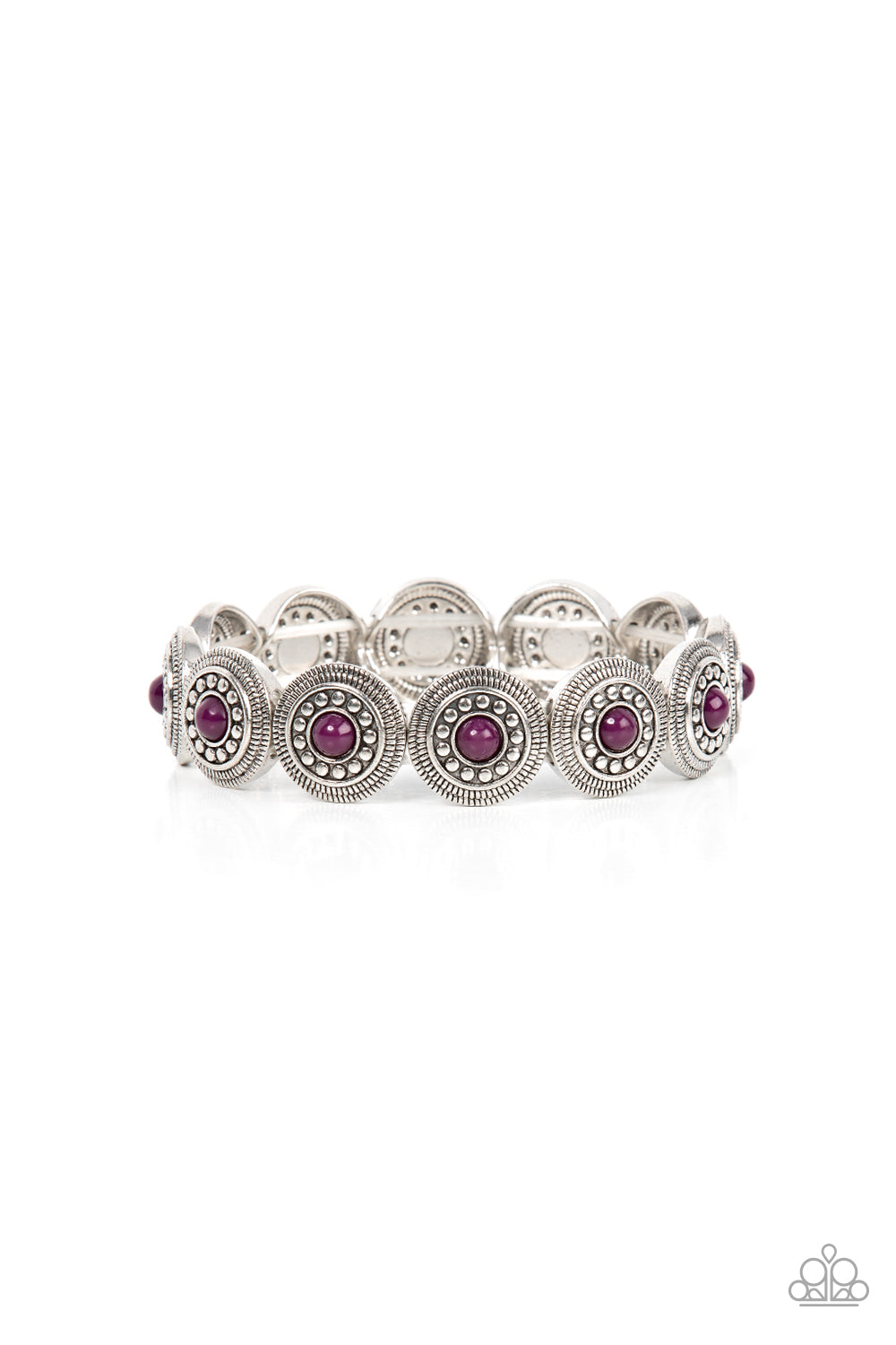 Welcome to the Color Wheel - Purple Bracelet
