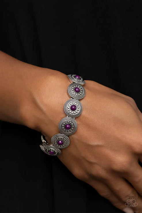 Welcome to the Color Wheel - Purple Bracelet