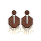 Western Retreat - White Earring