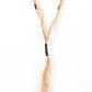 Whimsically Whipped - Brown Necklace