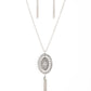 Whimsically Wistful - Silver Necklace