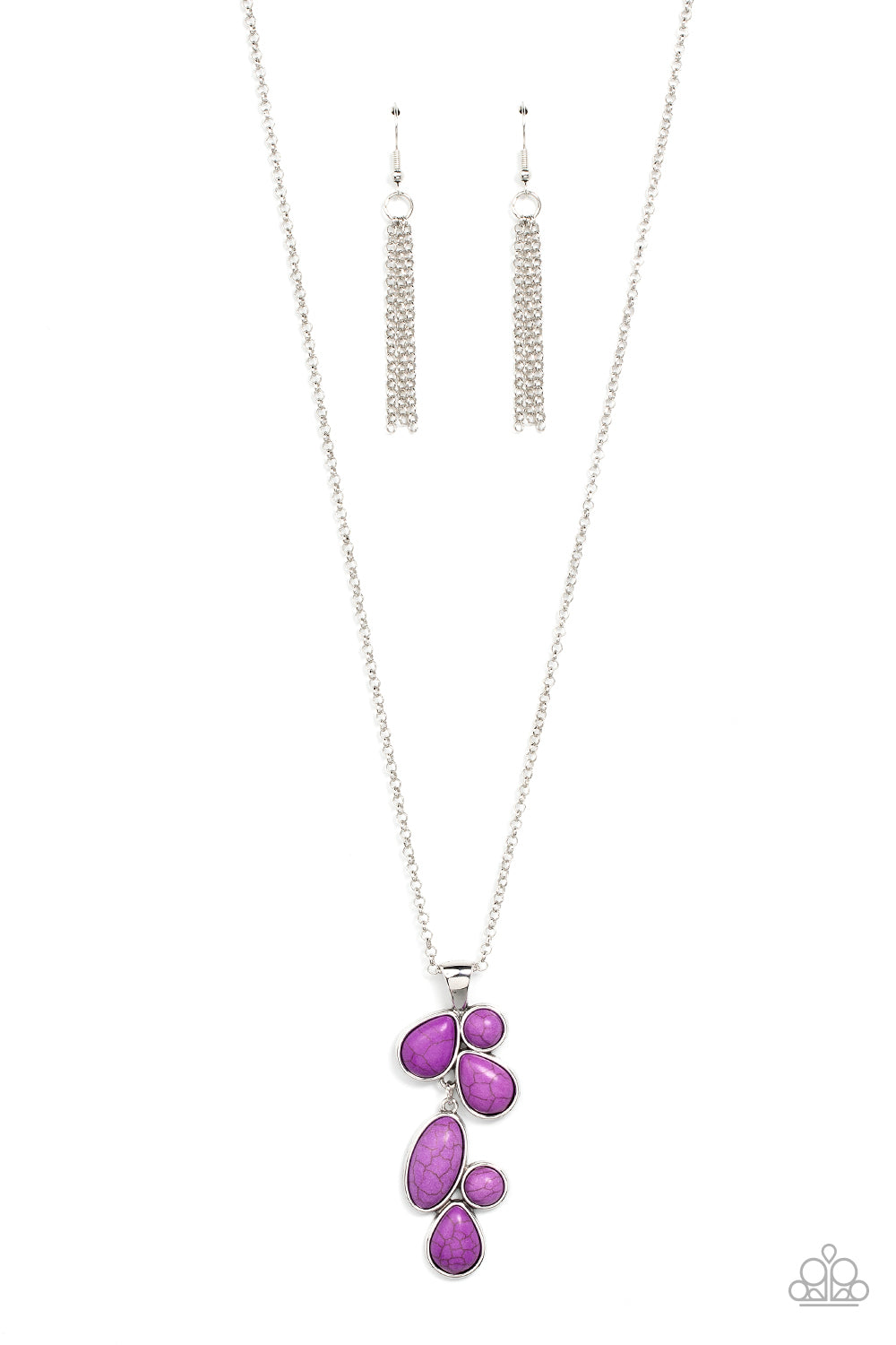 Wild Bunch Flair - Purple Necklace