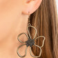 Wildflower Walkway - Brass Earring