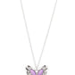 Wings Of Whimsy - Purple Necklace