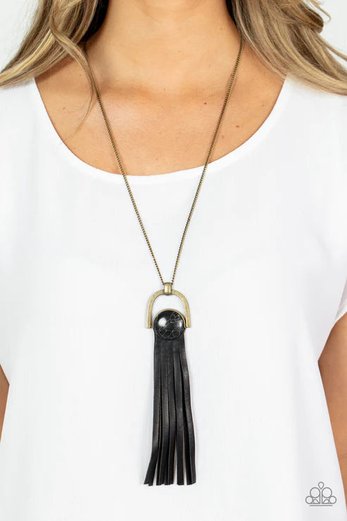 Winslow Wanderer - Brass Necklace