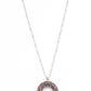 Wintry Wreath Red Necklace