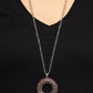 Wintry Wreath Red Necklace