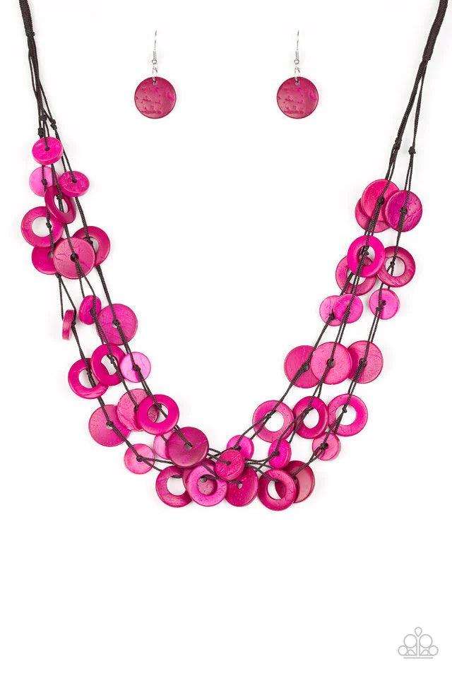Wonderfully Walla Walla  - Pink Necklace