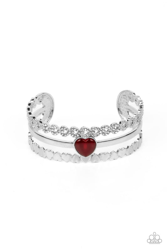 You Win My Heart - Red Bracelet