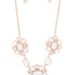 Your Chariot Awaits - Rose Gold Necklace