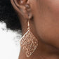 Your Vine Or Mine - Rose Gold Earring